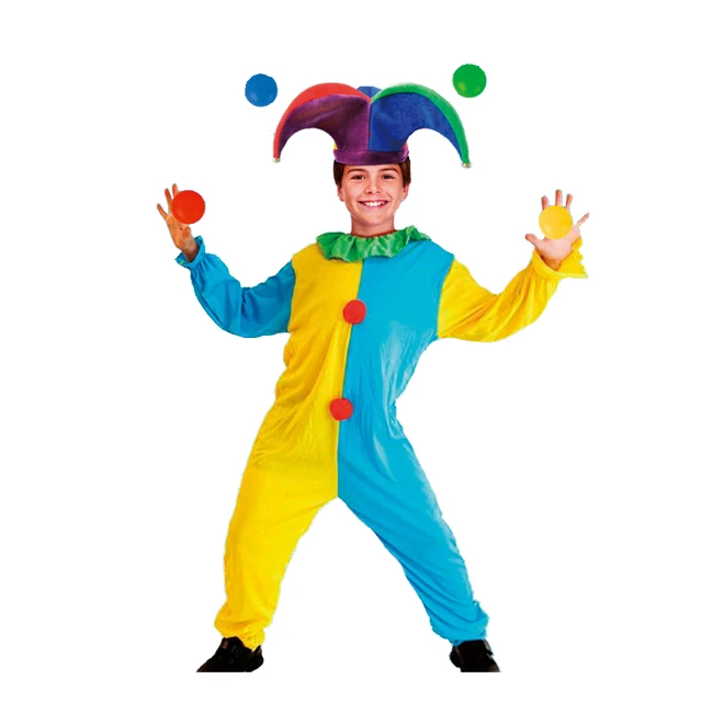 Roleplay Cos Bouffon Festival Vêtements Ensemble Enfants Costume De Clown -  Buy Costume Pour Enfants Product On Alibaba.com