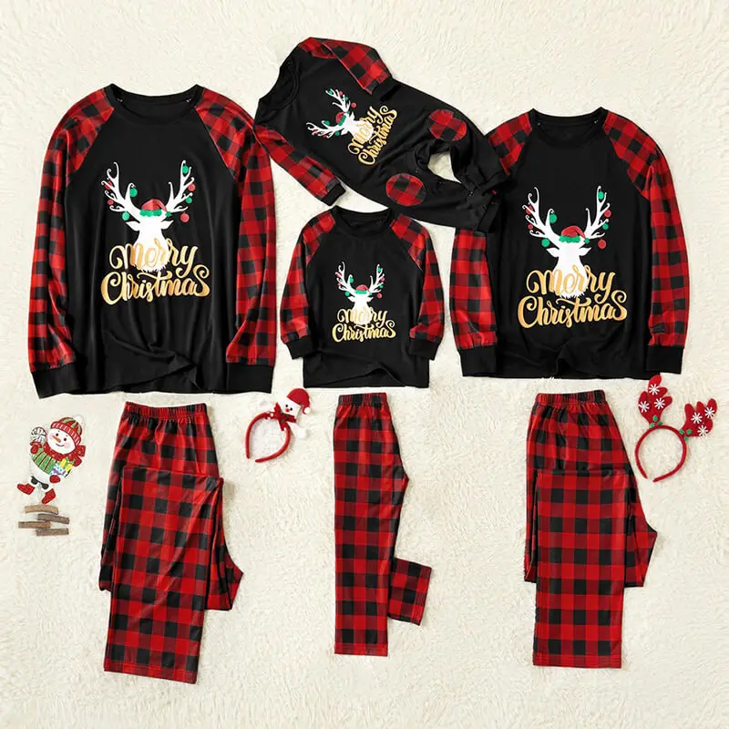 personalised family pj sets