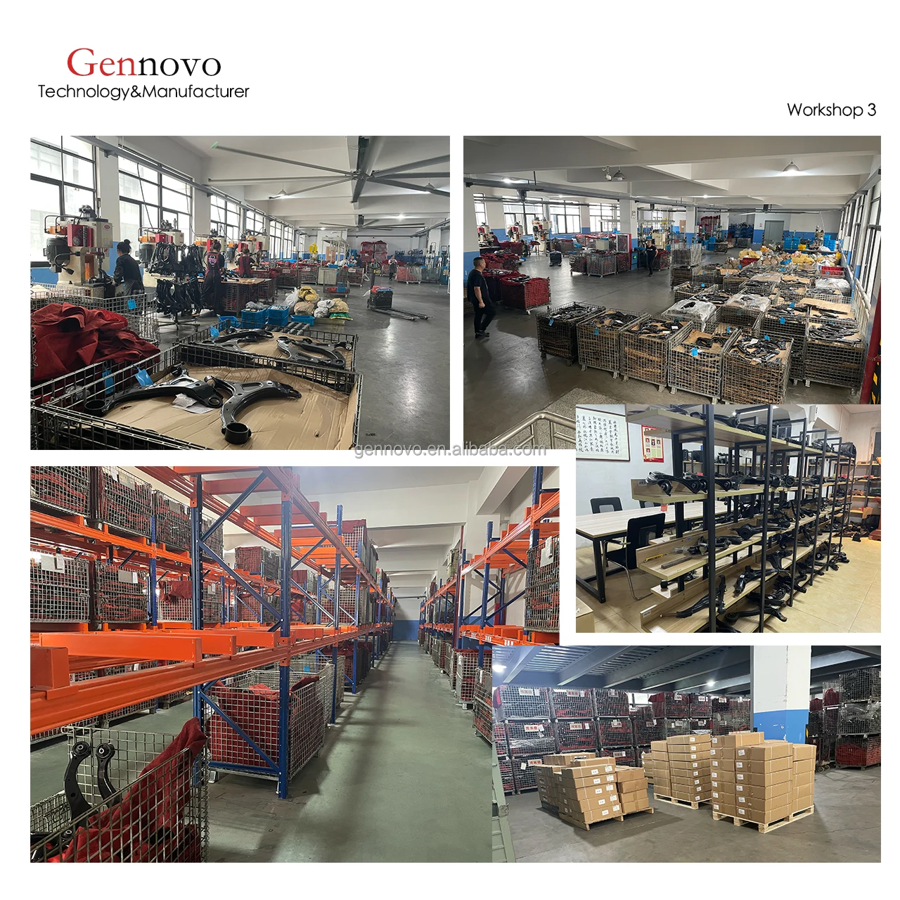 Gennovo Oe Quality Car Spare Parts Suspension Accessories Lower Control ...