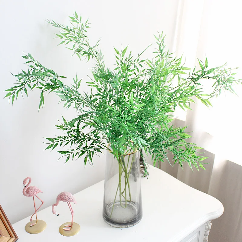 N115 Grohandel Home Decoration Knstliche Pflanzen Knstliche Eukalyptus  Persische Bltter Bambus bltter Kaffee bltter