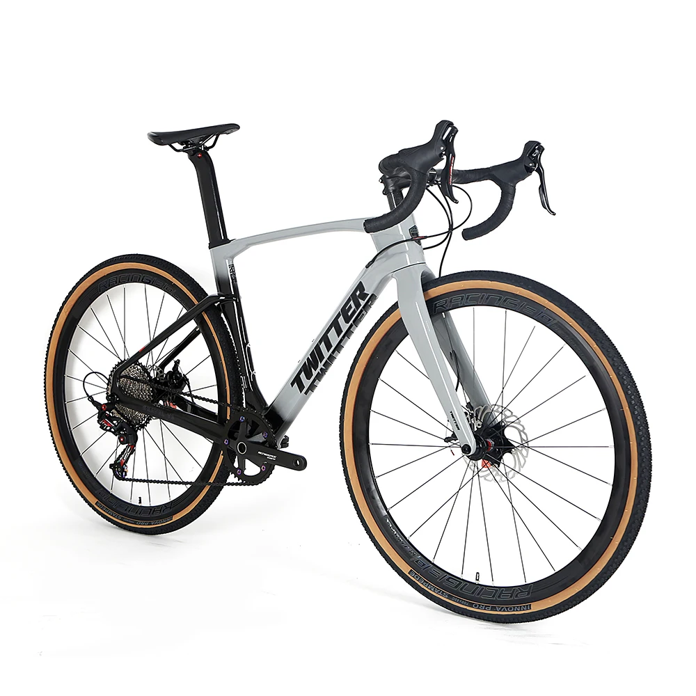 TWITTER Carbon Gravel Bicycle - 12 Speed Unisex Adult Bike