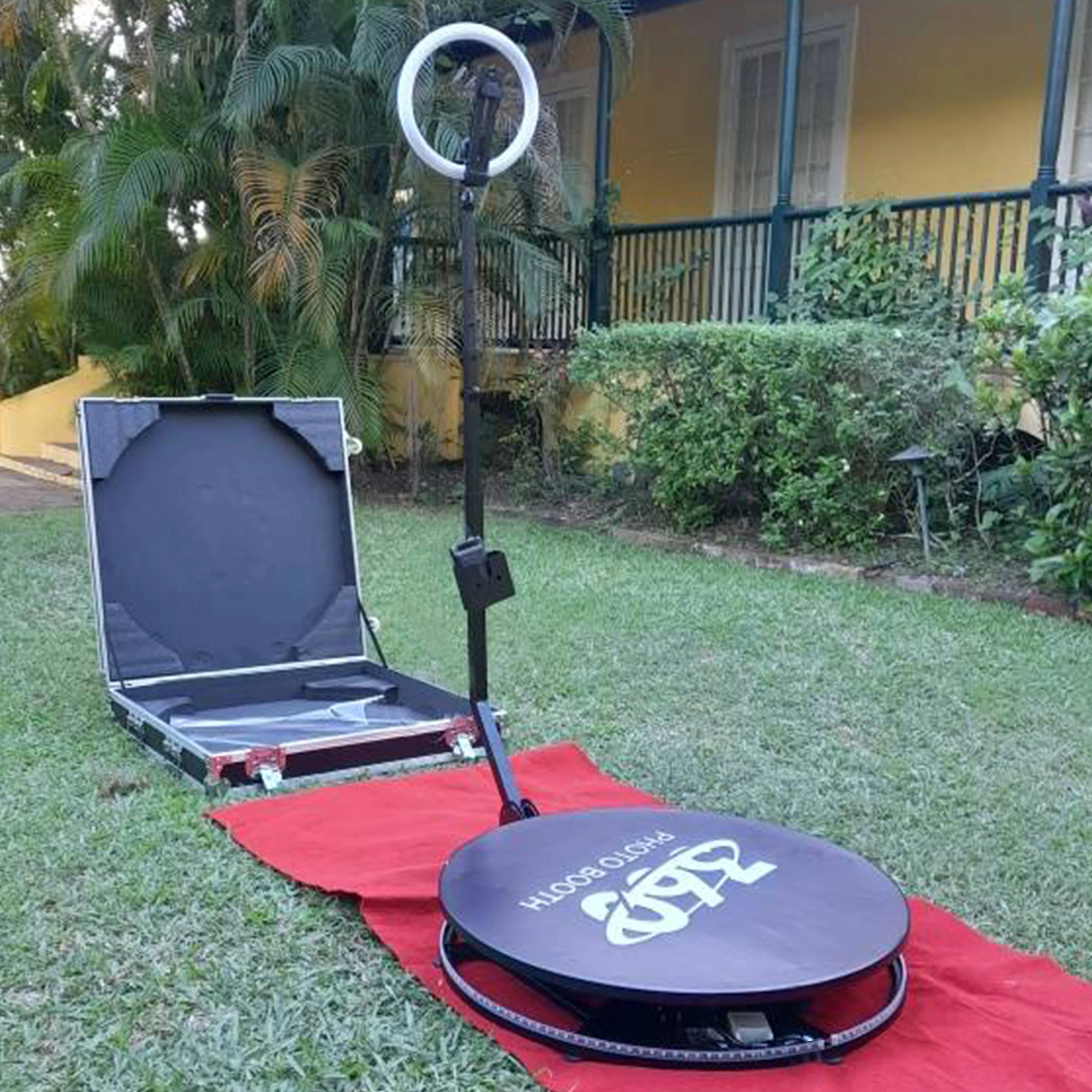 360 Degree Selfie Rotation 3D Photobooth Set Compatible With Smartphones SLR iPad and Camera