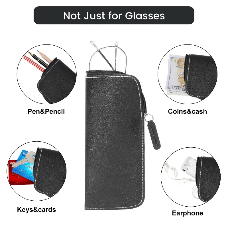 Подставка для очков из искусственной кожи