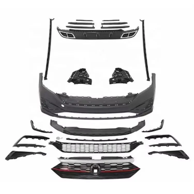 Auto Car Front Bumper 17A807221 Accessories Car Bumpers for VW Jetta GLI 2019 2020
