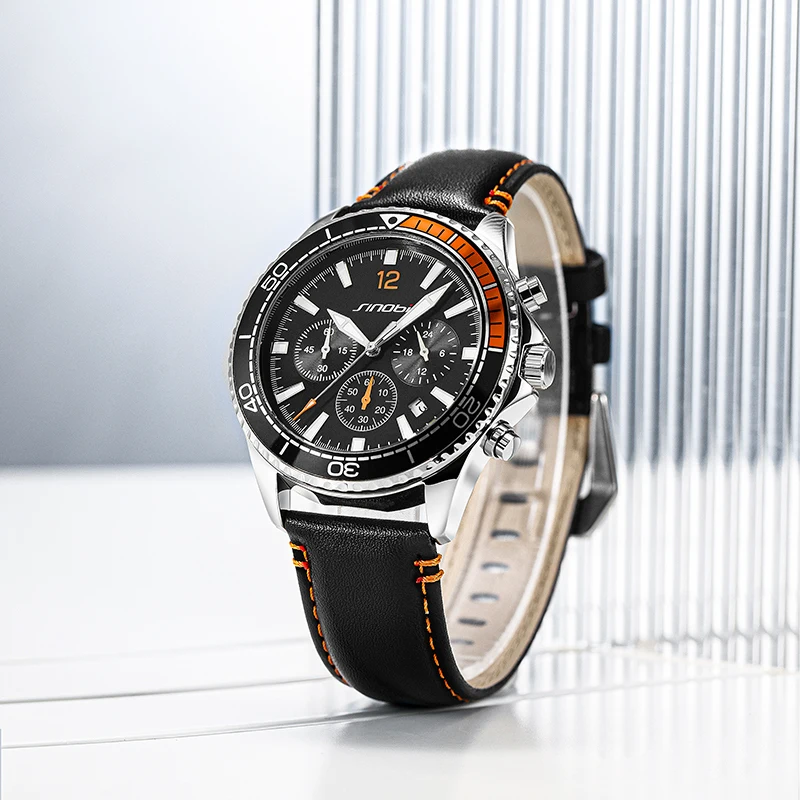 SINOBI S9866G Custom Quartz Watches Fashion Reliability