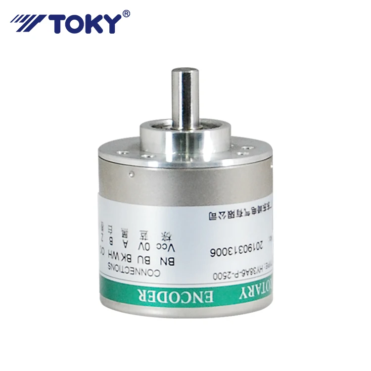 TOKY High Quality 6mm Solid Shaft 100 Pulse Push And Pull Output With Z  Phase Rotary Encoder| Alibaba.com