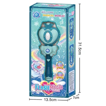 Flashing Music Magic Stick Toy - Perfect for Little Girls