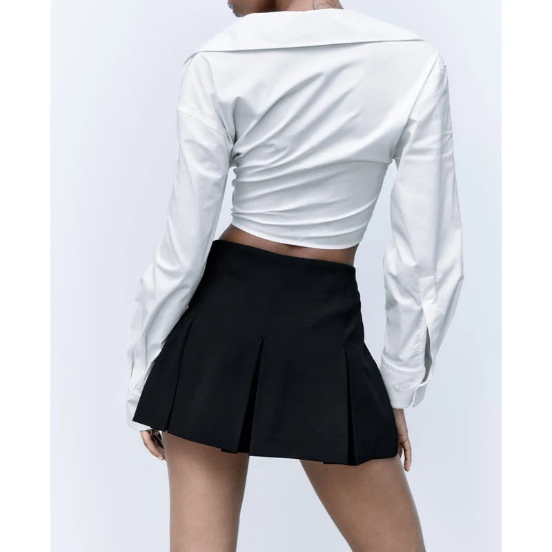 Spring/Summer Women's High Waist Tennis Skirt Golf Shorts Sports Running Exercise Sports Skirt396_voghion.com