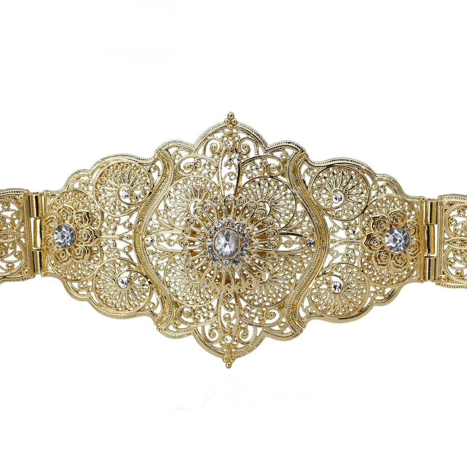New Caucasus Ethnic Metal Belt For Ladies Wedding Party Special Waist Chain  - Buy Caucasus Metal Belt,Metal Belt,Ethnic Metal Belt Product on