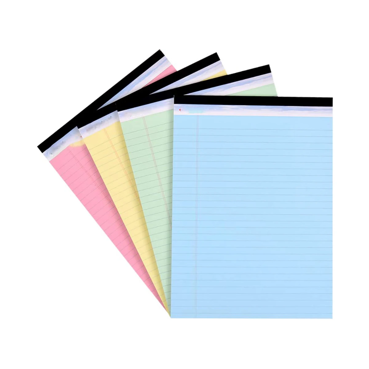 Colored Legal Pad Writing Pads Of 8.5