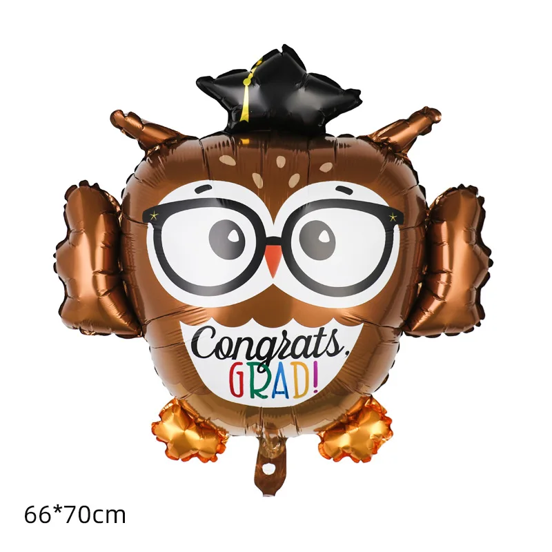 50pcs Graduation 2023 Congratulations Graduate Foil Helium Air Balloons