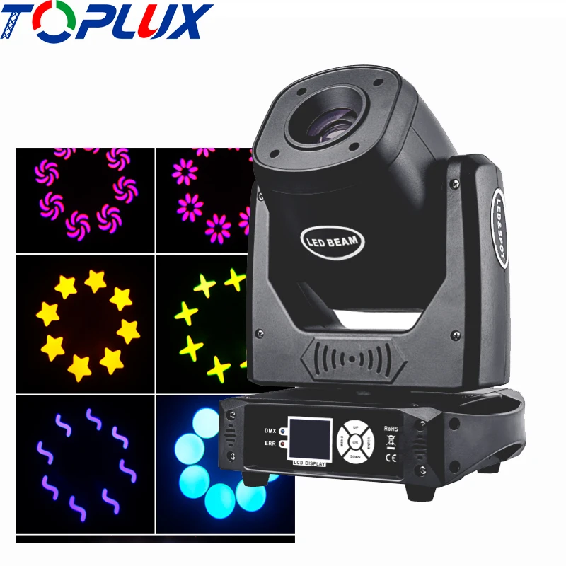 100W ムービングヘッドライト LED 回転DJ ライト Amazon.co.jp: SEBRUANC 100W ムービングヘッドライト LED 回転