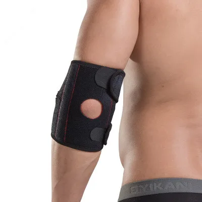 Adjustable Neoprene Ok Cloth Elbow Support Sleeve With Spring