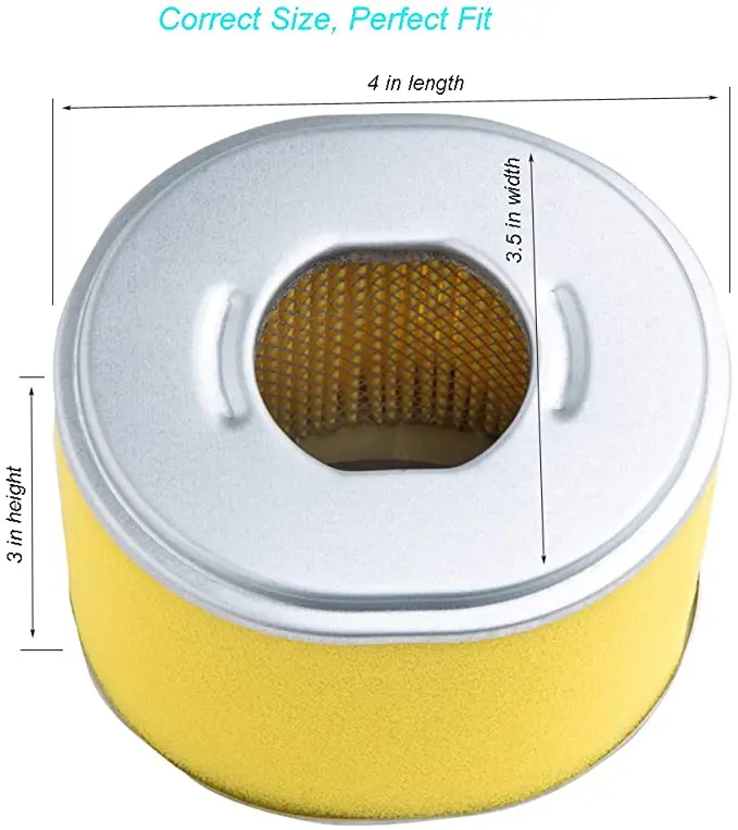 DemJamr Paquete De 2 Filtros De Aire GX270 Para Motores Honda GX240 8HP GX270 9HP, Reemplaza El Filtro De Aire 17210-ZE2-505 17210-ZE2-822 17210-ZE2-515