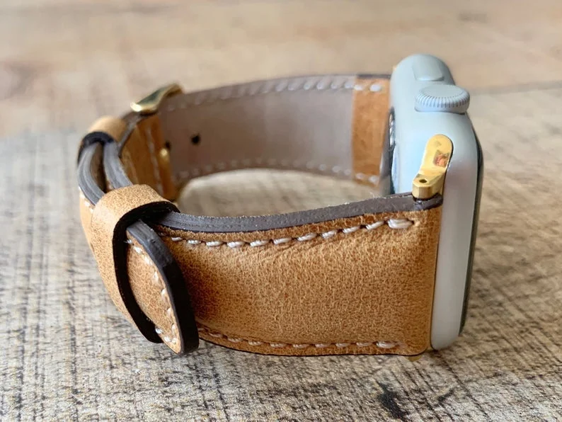 2020 New Color for Watch Band 42mm 38mm Leather Band Watch Smart  MCR-0076