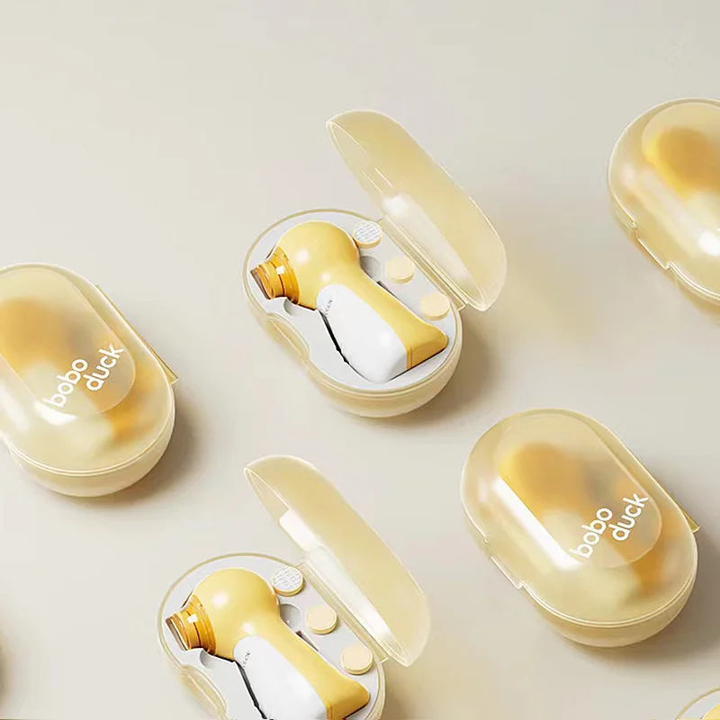 Портативный Детский Электрический полировщик для ногтей Boboduck, уход за ногтями, триммер