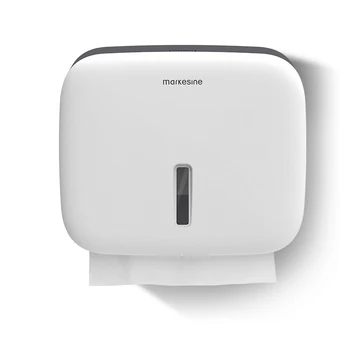 ABS plastic white black  wall mounted toilet tissue paper towel n-fold paper tissue hand towel dispenser