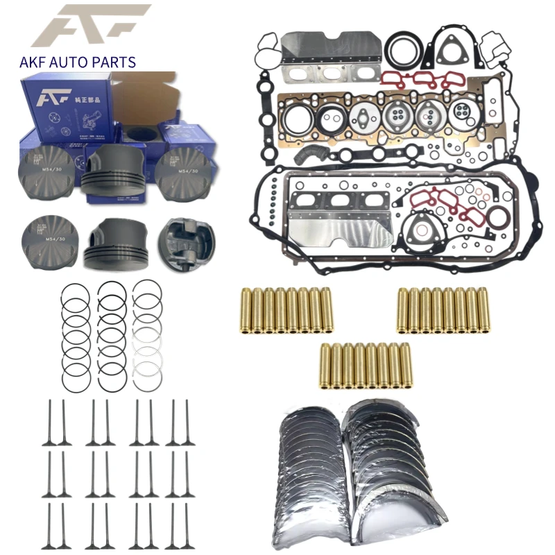 Akf Car Engine M54B30 Auto Engine Systems Overhaul Kit Overhaul Gasket Kit For BMW 3 5 7 Series X3