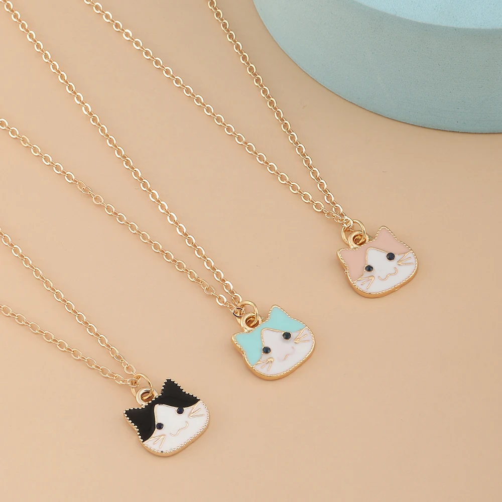Simple Cute Cat Shape Pendant Necklace For Women Daily Casual Party Jewelry  Lover Birthday Gift - Temu Netherlands