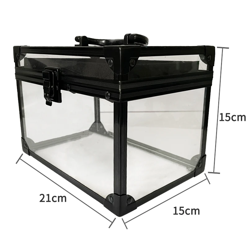 Custom Clear Crown Case With Sash Tray Private Label Pageant Crown