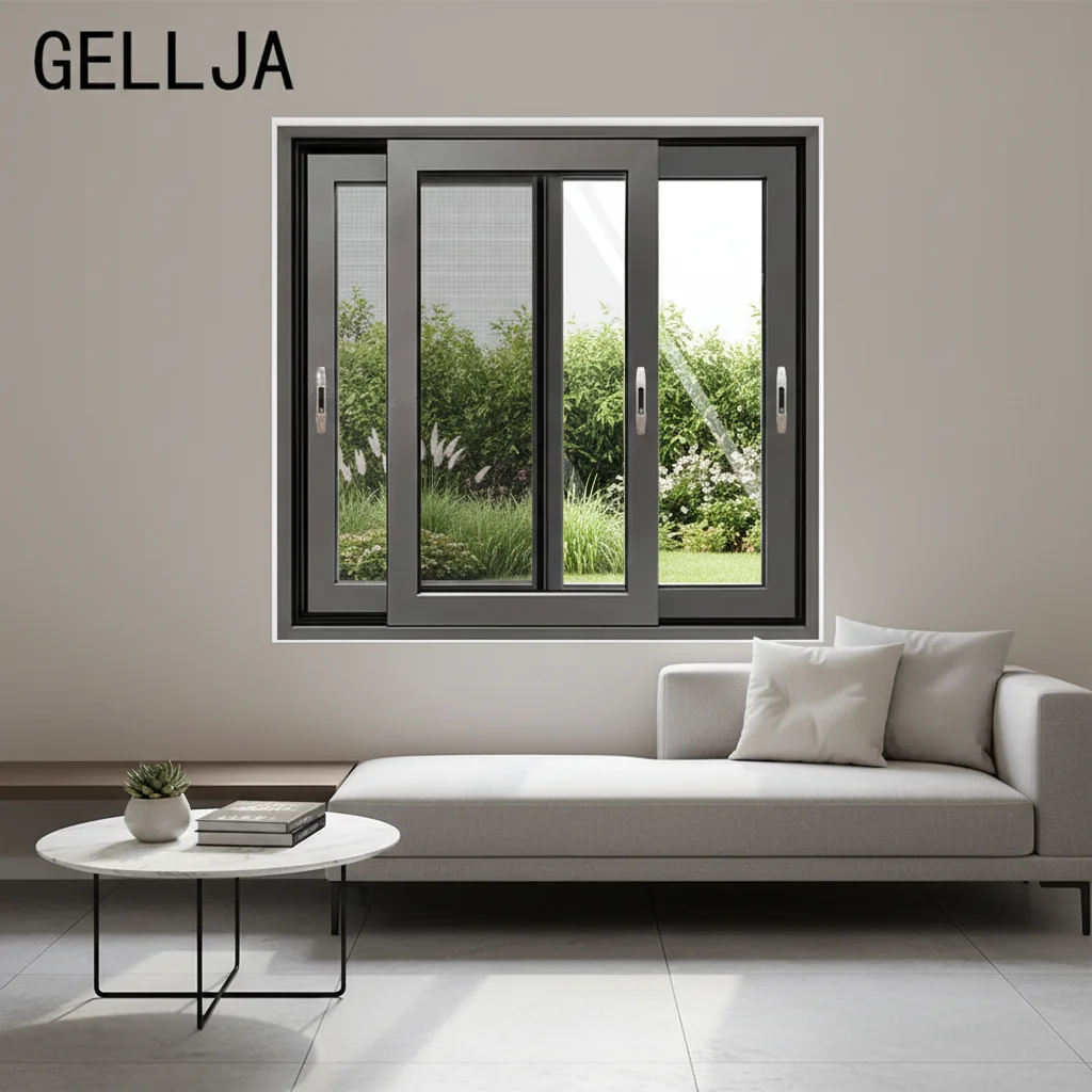 GELLJA CE Aluminum Alloy Window Modern