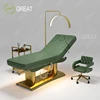 #4 Double column massage bed
