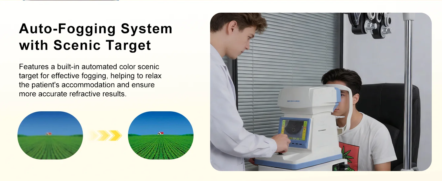 Low Price Optometry Equipments Auto Refractor CE Approved SJR-9900A Autorefractor Vision Screener
