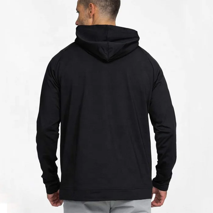 Free Sample Men's Relaxed Athletic Fit Crossover Hoodie Sweatshirts ...