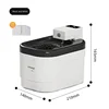 Black and white 2L intelligent induction water -2500mAh