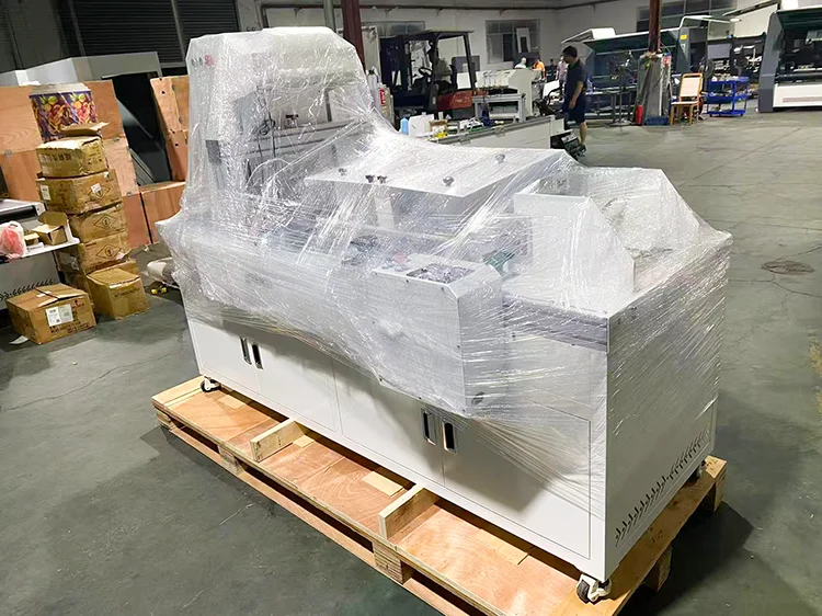 Lansong Fully Automatic Inkjet Paper Printers for Non-woven Bag Corrugated Cardboard Kraft Paper Tissue Napkins Cup Fan details