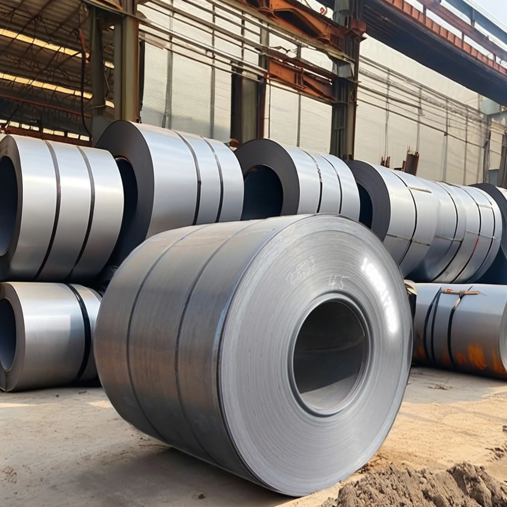 Hot Rolled Carbon Steel Coil Various Processing Services ASTM/AISI/BIS/JIS/DIN Certified for Container Ship Plate Applications