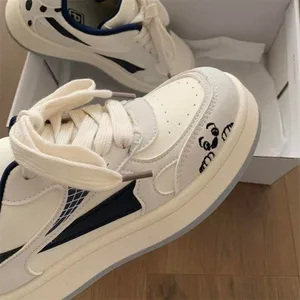 Women's Versatile Soft Lightweight Lace-Up Sneakers Comfortable Indoor Outdoor Casual Style with Fashion Trend Feature