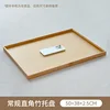 Natural bamboo-colored right-angled tray [50*38*2.6]