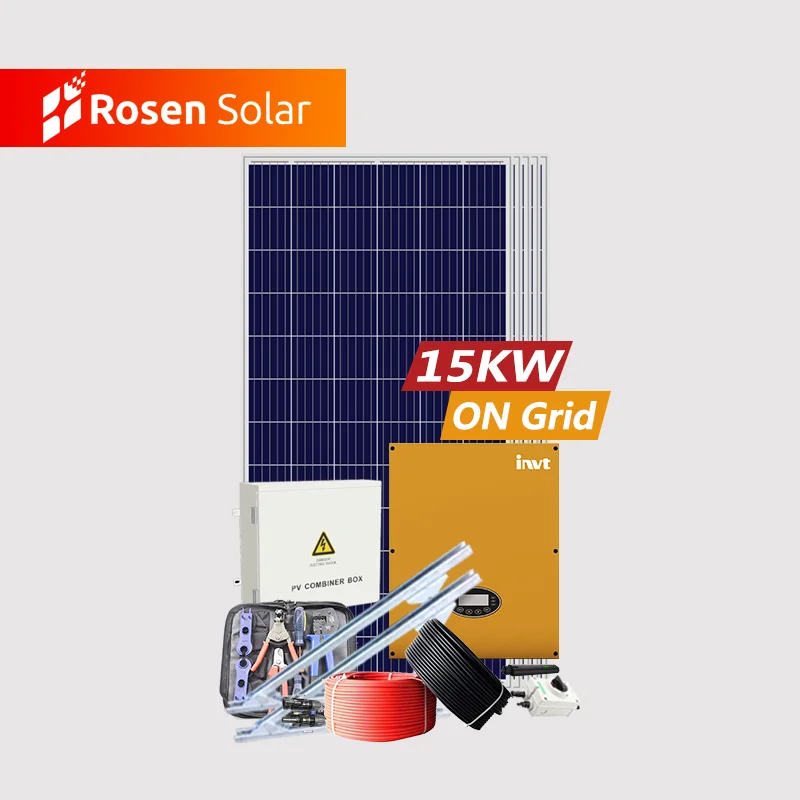 High Output Solar Energy System Home 15kw 3 Phase Solar Power System Kit Price In Pakistan for Sale