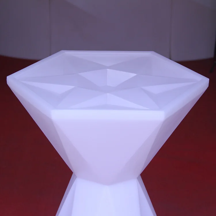 Перезаряжаемый портативный коктейльный светодиодный стол с дистанционным управлением