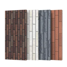 New Self-cleansing A1 Fireproof Cement Board Siding Panel for Hotels Houses College Villas Business Exterior Wall Board