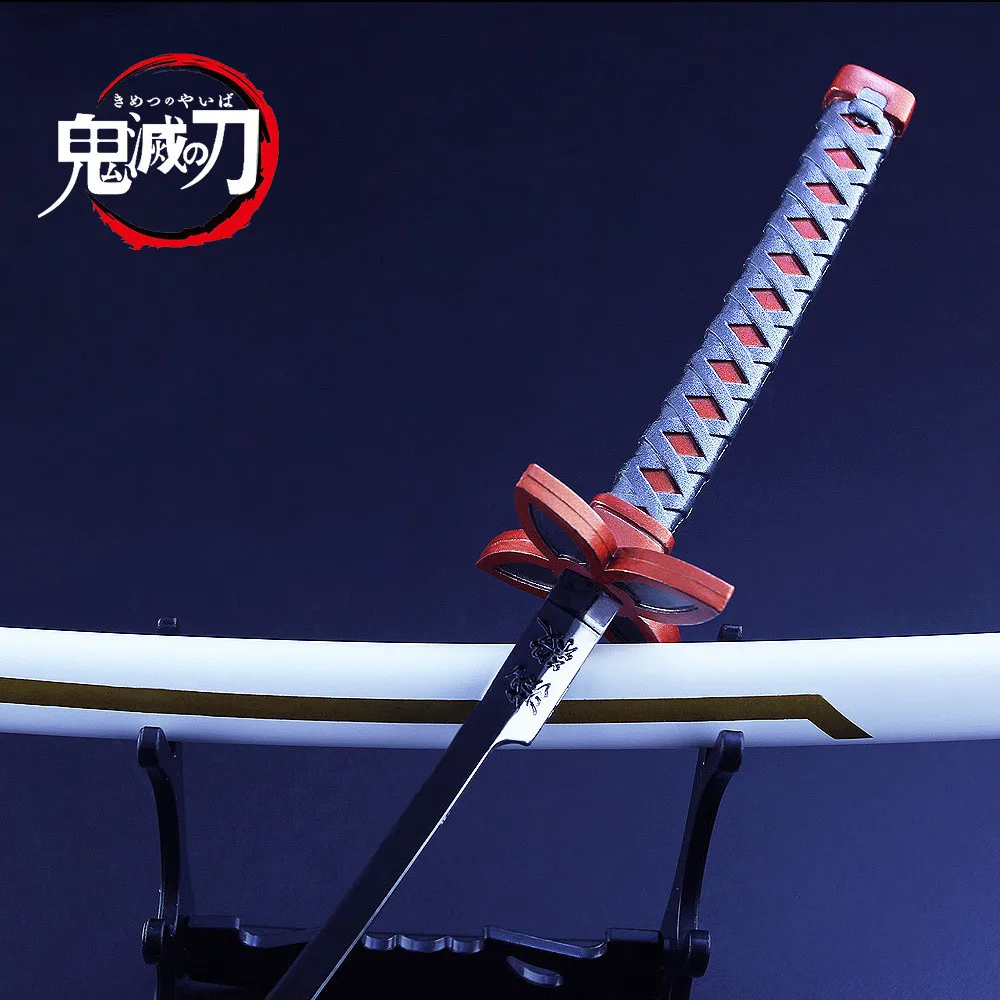 High Quality Customized Cosplay Metal Samurai Sword Unique Demon Slayer Katana Toy Sword