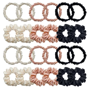 SongMay Accessories solid color multiple women's elastic hair bands hair Scrunchies for girl hair tie