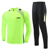 Conjunto de chándal de fútbol verde