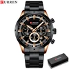 2 Black Case Rose Black Dial