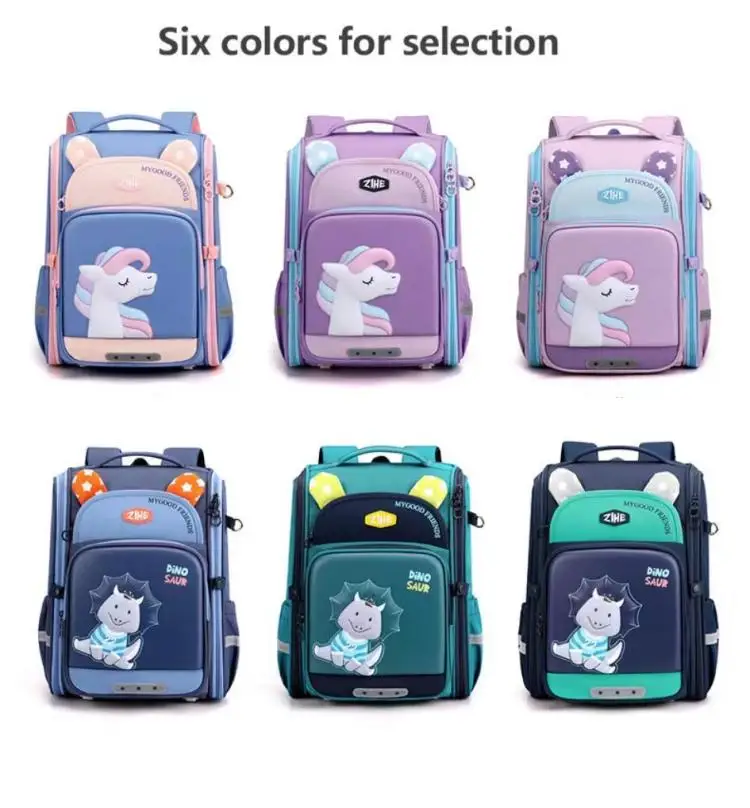 Good Quality School Backpacks 2023 Multifunctional Nylon Kids School Bags For Boy Girl Backpack