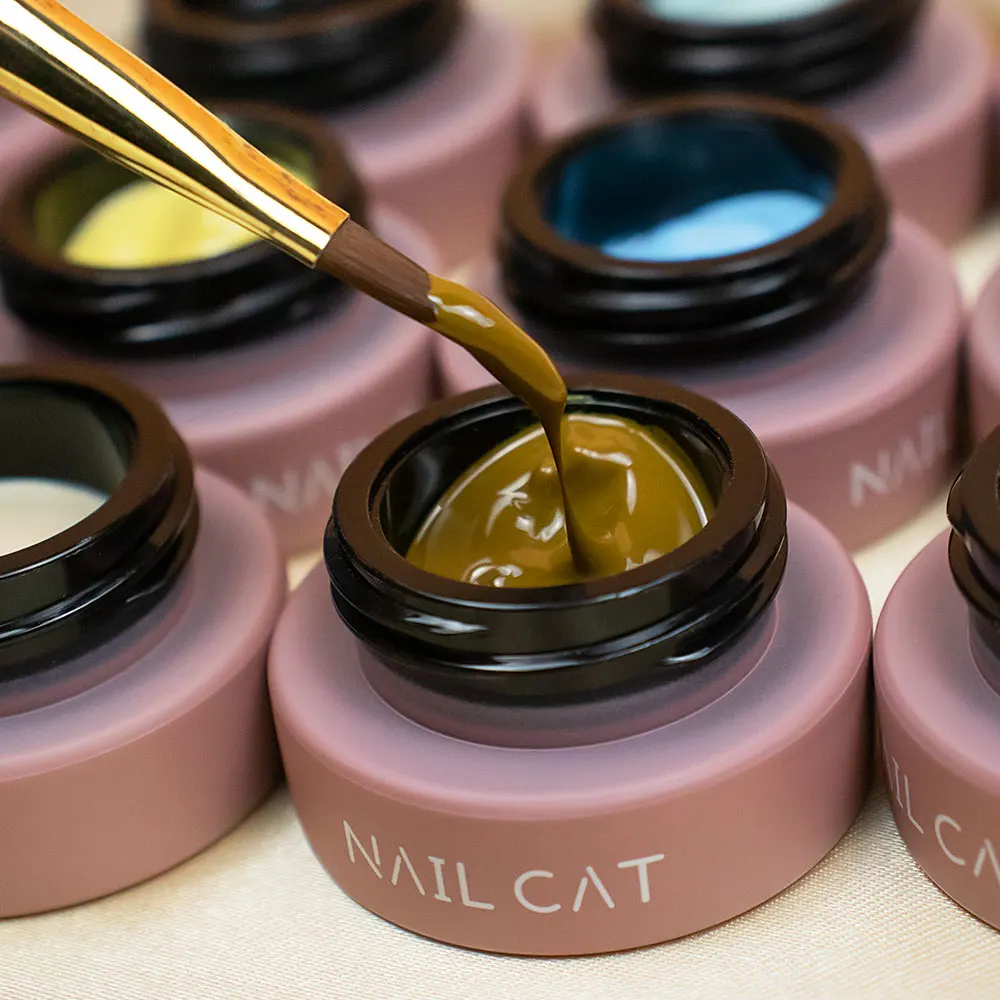 Nail Art Darwing Gel Paint Pudding Nail Mud Gel Polish Solid Cream Gel