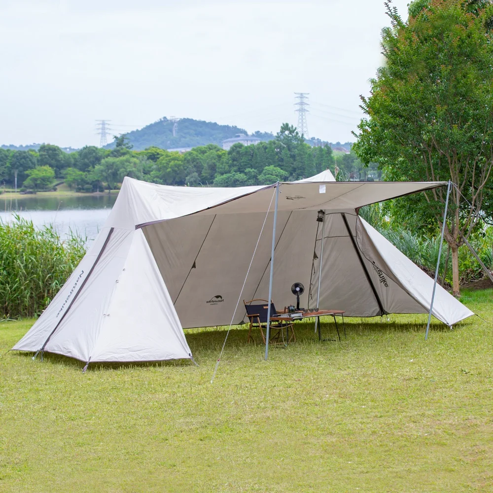 Outdoor Large Tent Folding Beach Tent For Sun Rain Shelter Camping