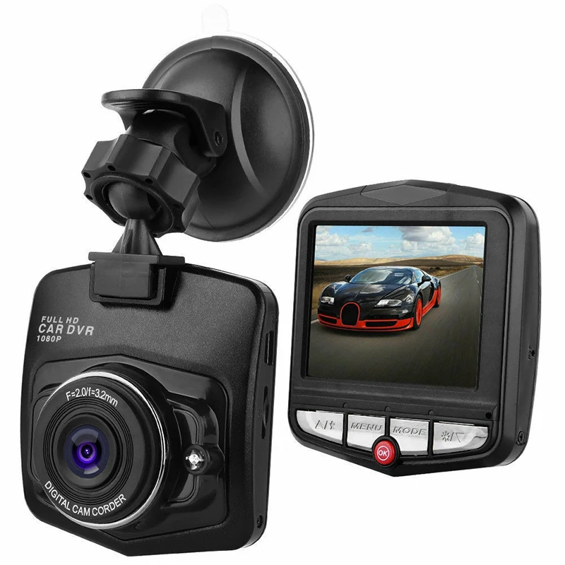 vehicle blackbox dvr 2.4 tft lcd screen full hd 1080p free sample
