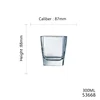 53668 Transparent 300ml STERLING tasse courte