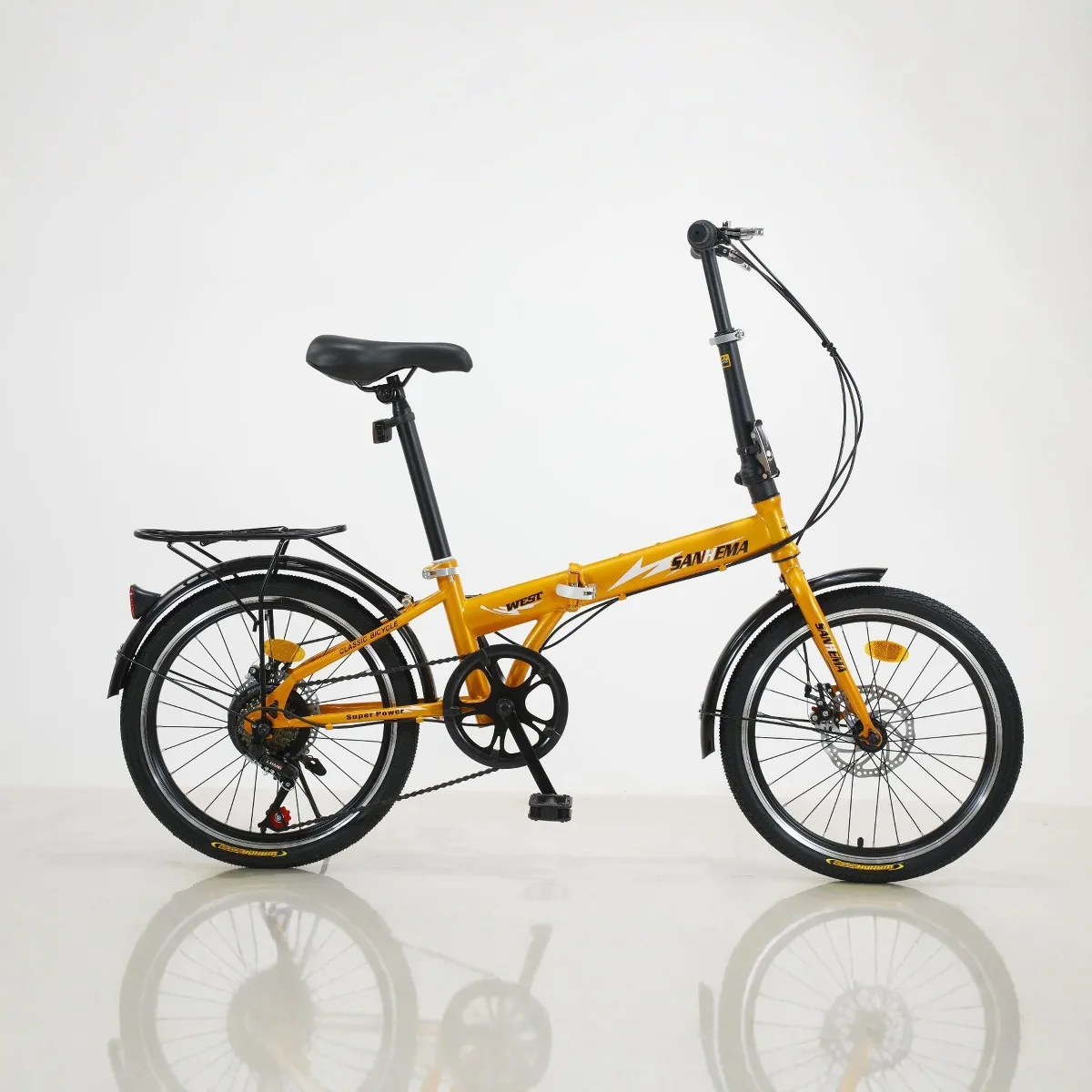 20-inch Folding Hybrid Trek Mtb Mini Spinning Bmx Fixed Gear 20-inch Folding Hybrid Trek Mtb Mini Spinning Bmx Fixed Gear