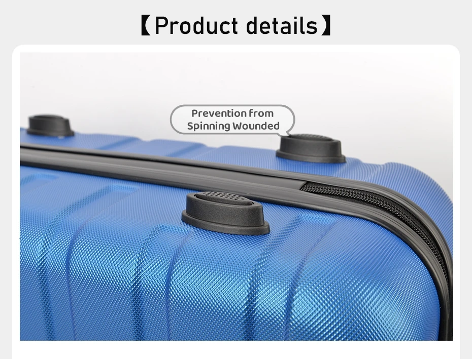 Abs Hand Waterproof Hard Case Cheap Trolley Travel Bags Luggage Sets