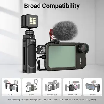 SmallRig Side Handle for Smartphone Cage Phone Video Rig Lightweight w 1/4 Threads - 2772 detail image