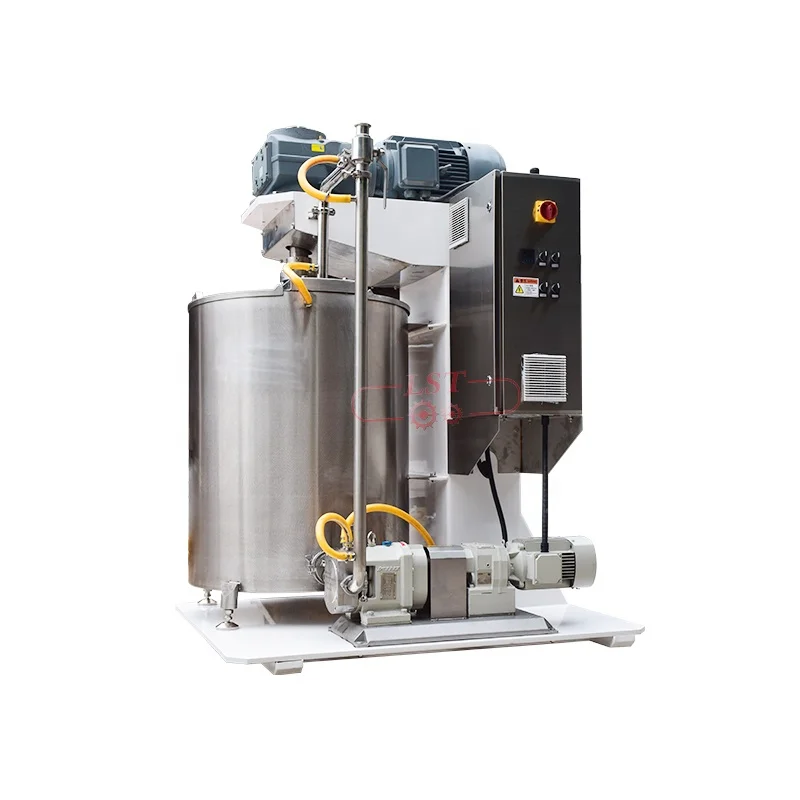 Automatic High Output 50-1000kg/batch Vertical Chocolate peanuts  Butter Ball Mill Machine
