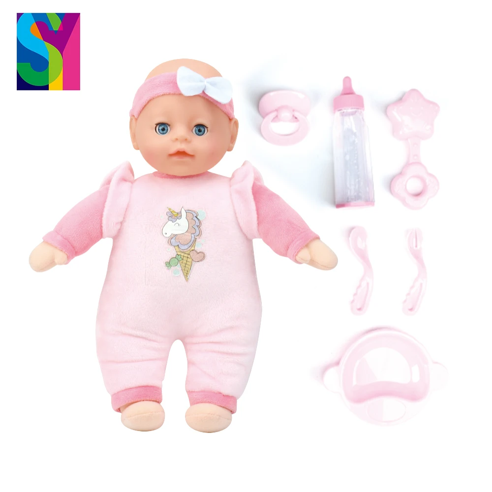 SY Doll Sets With Ic Interactive Baby Doll for Kids  Feed Set and Sound Doll Set Toy